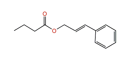 3-Phenyl-2-propenyl butyrate